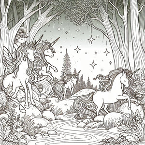 Unicorn Dreams An Enchanted Coloring Adventure