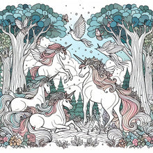 Load image into Gallery viewer, Unicorn Dreams An Enchanted Coloring Adventure
