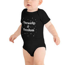 Load image into Gallery viewer, Fireworks &amp; Freedom Onesie
